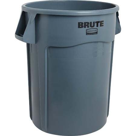 Rubbermaid Commercial Brute 44 Gal. Plastic Commercial Trash Can FG264360GRAY